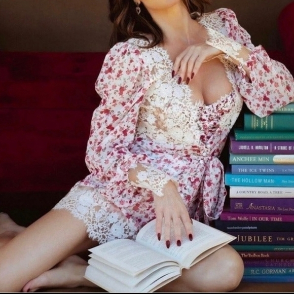 New!For‎ Love and Lemons Melrose Robe